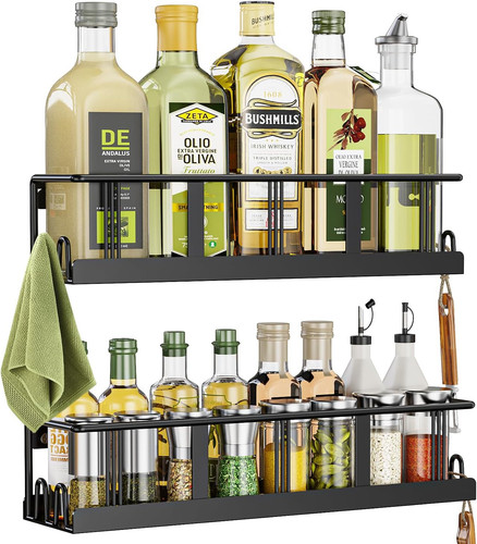 Bunoxea spice rack wall - rack,