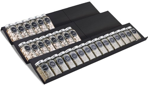 Expandable spice drawer rack - drawer,