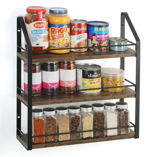 Tier wall mounted wooden - 3,