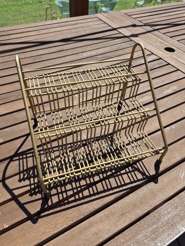 Vintage mcm gold - gold, wire